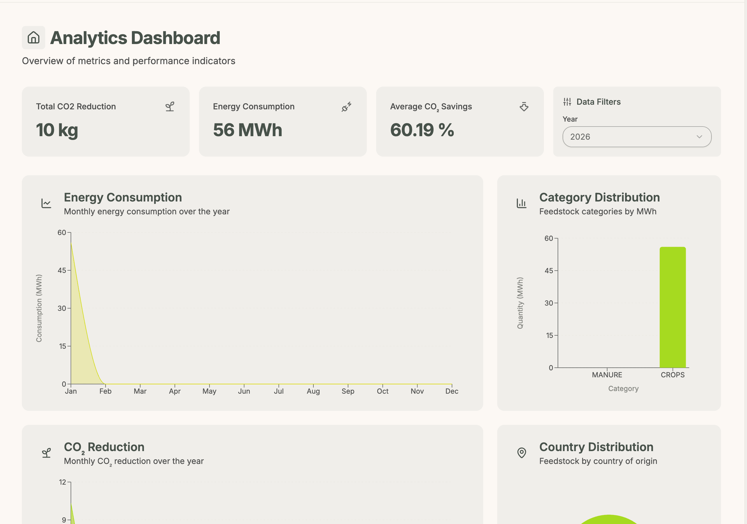 Image that shows a desktop view of the Biolens application